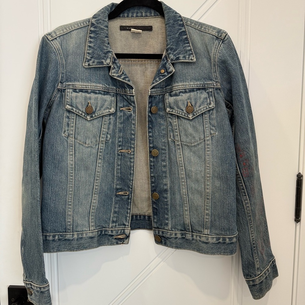 Marc Jacobs Blue Jean Jacket Vintage Style